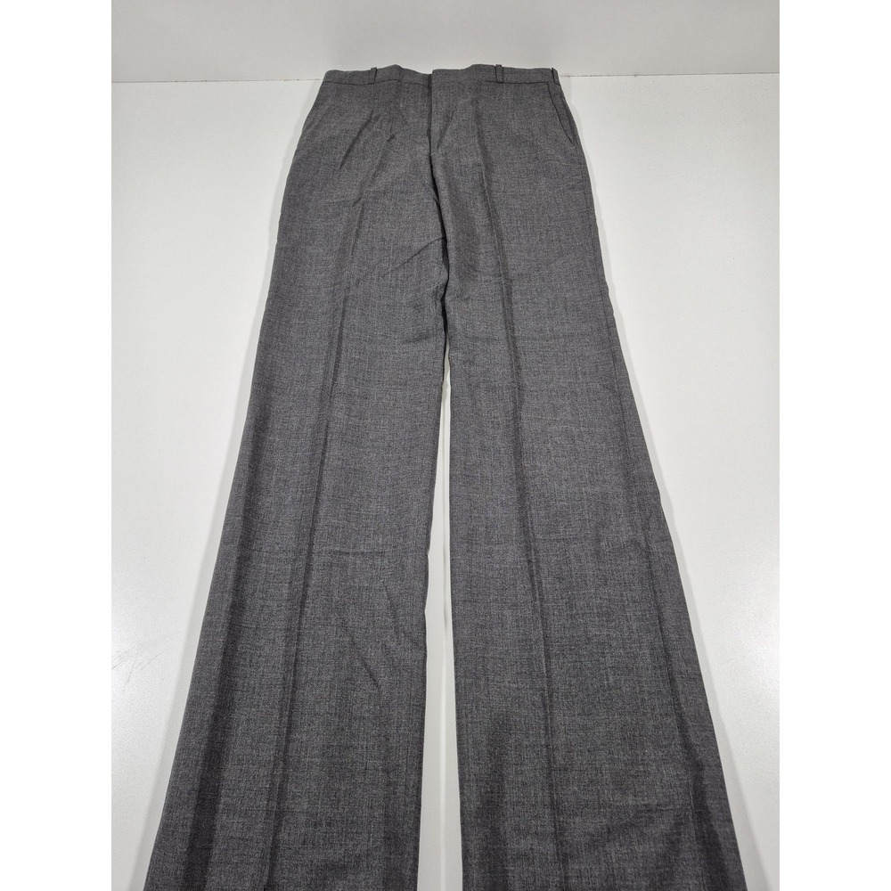 VTG Racquet Club Dress Pants Mens 32x36 Gray Wool Pleated Classic Cambridge USA